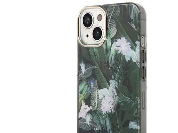 Guess Jungle Collection deksel til iPhone 14 - grønn