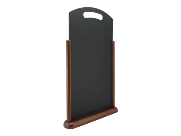 Securit® HANDLE-XL bordssarg i mörkbrun bokträ