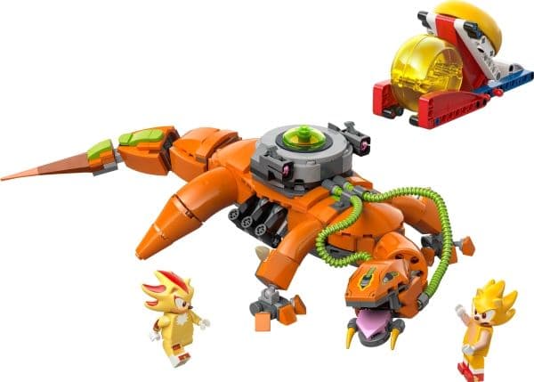 LEGO Sonic 77003 Super Shadow mot Biolizard