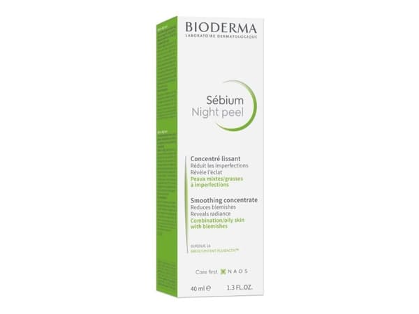 Bioderma Sebium Night Peel Smoothing Concentrate 40ml