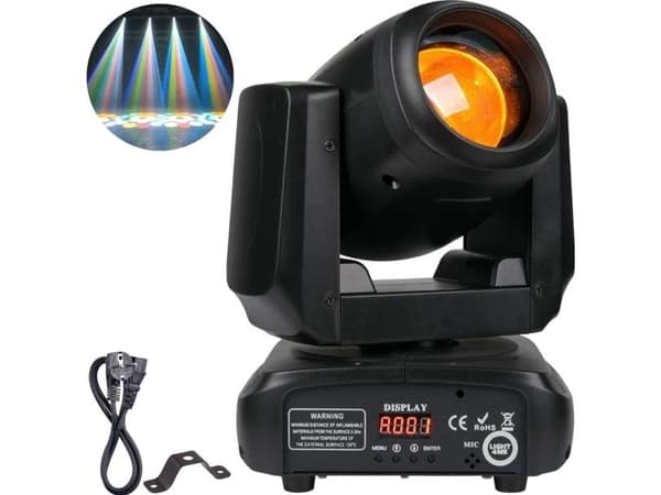 LIGHT4ME FOCUS 100 BEAM, bevegelig LED-hode (globe)