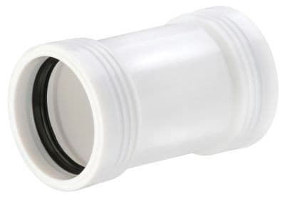 WAFIX dobbeltmuffe PP 32mm - hvid PP