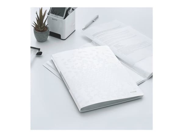 Displaybok Leitz WOW PP 20 fickor vit - (10 st.)