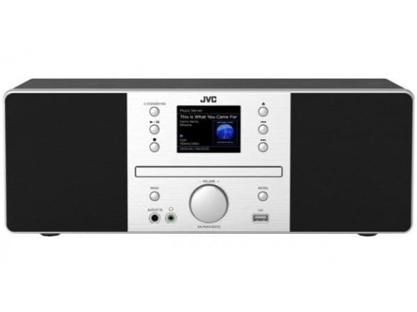 JVC Radio RD-E874B svart