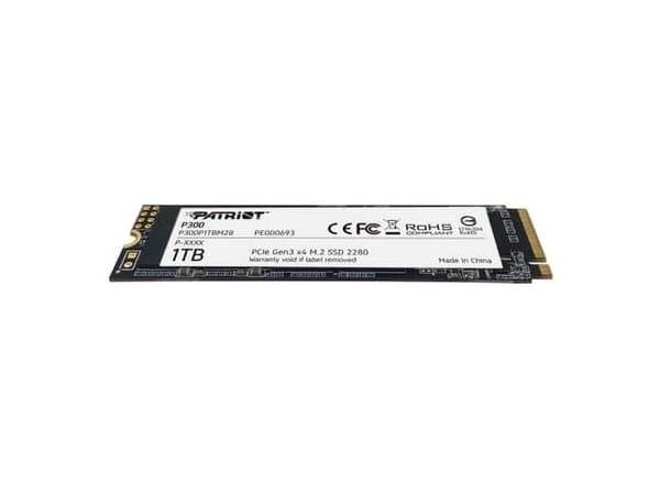 Patriot Memory P300, 1 TB, M.2, 2100 MB/s