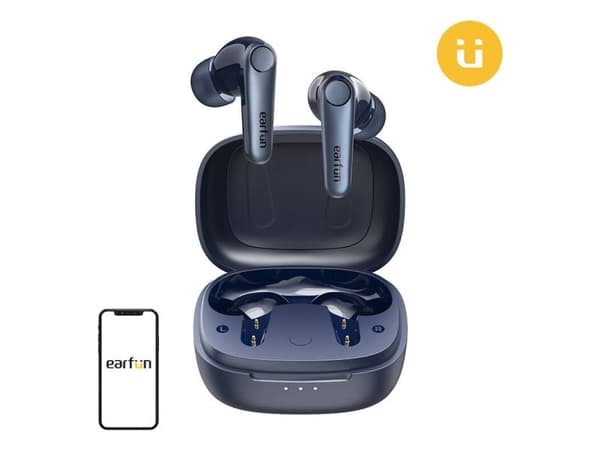 TWS EarFun Air Pro 3 in-ear-hörlurar, ANC (blå)