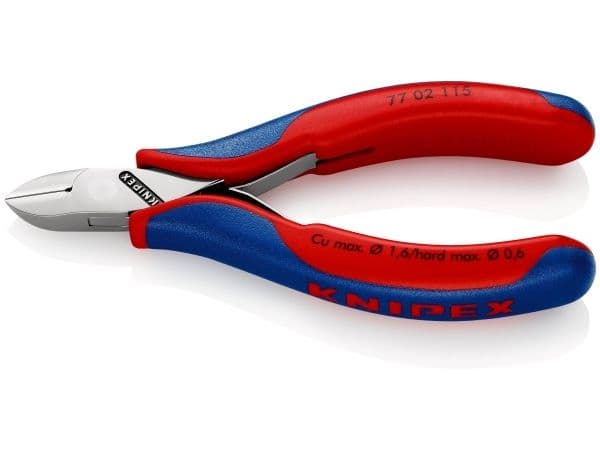 Knipex Electronics Diagonal 77 02 115 - Kabelsax - stål