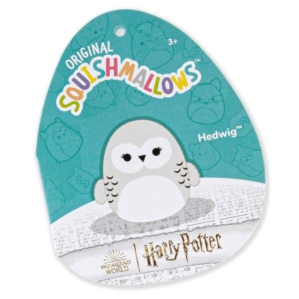 Squishmallows Harry Potter Hedwig, soft toy, 20cm