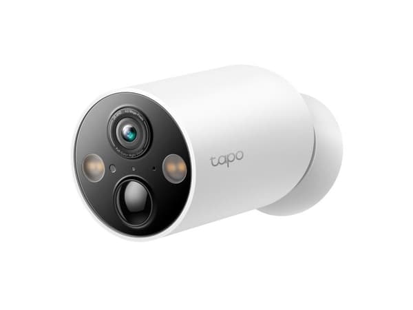 TP-Link Tapo C425, IP-säkerhetskamera, Utomhus, Trådlös, Innertak/vägg, Vit, Projektil (form)