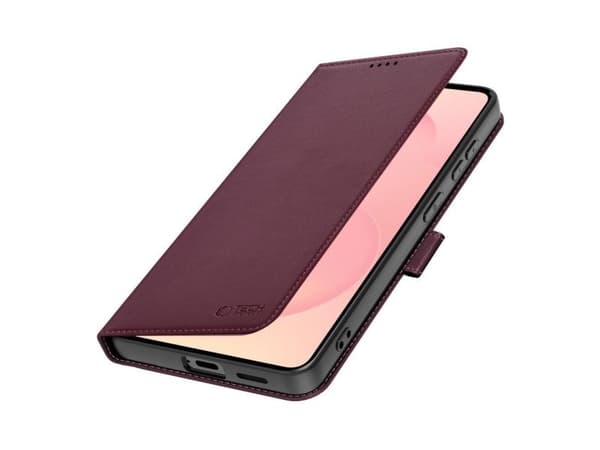 Tech-Protect plånboksfodral för Samsung Galaxy A27 5G - bordeaux