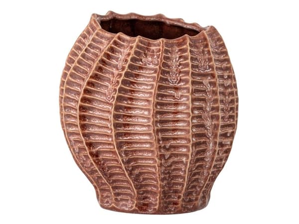 Bloomingville CREATIVE COLLECTION vase Callon, rosa, steingods