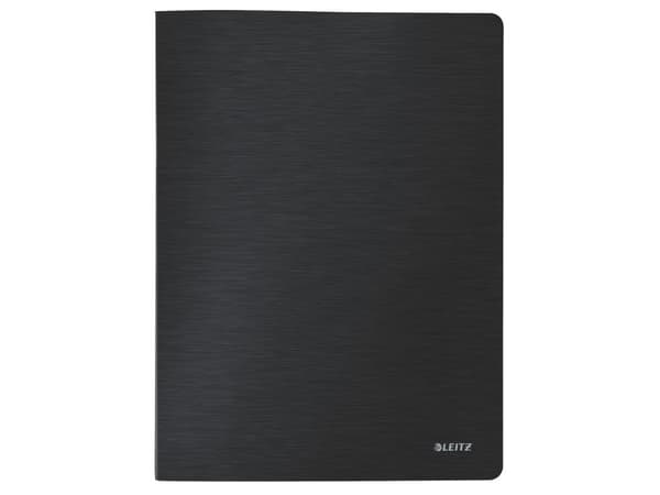 Displaybog Leitz Style PP 20 lommer sort - (10 stk.)