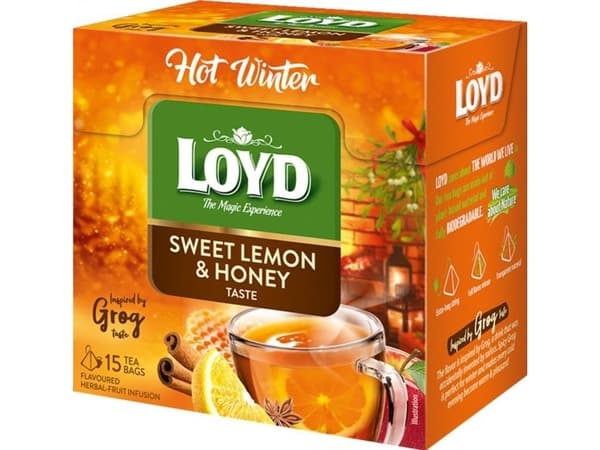 LOYD Loyd Hot Winter te sitron honning pyramider 15tb