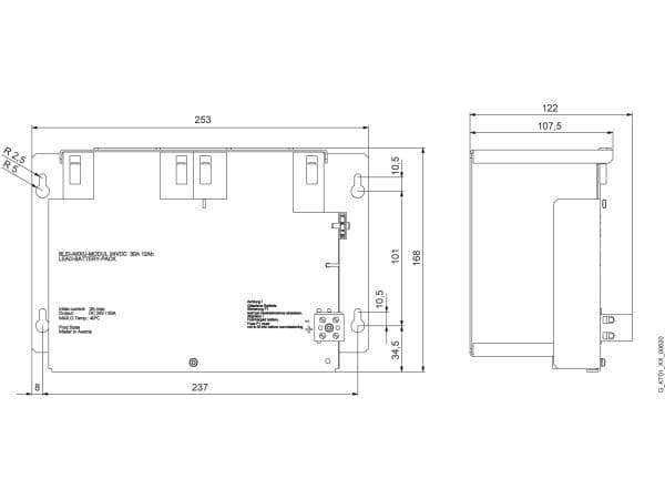 SITOP batterimodul 24 V 12 AH