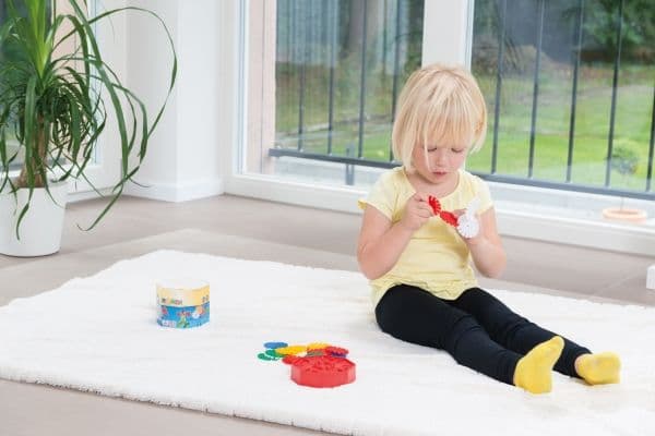Lena Rondi Building box assortment, 4 År, 55 styck, Plast