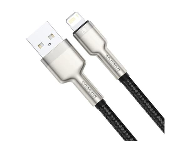 Baseus Cafule, 1 m, Lightning, USB A, Hankjønn, Hankjønn, Sort