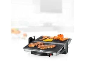 UNOLD 8555 - Grill - elektrisk - 792 cm2 - silver