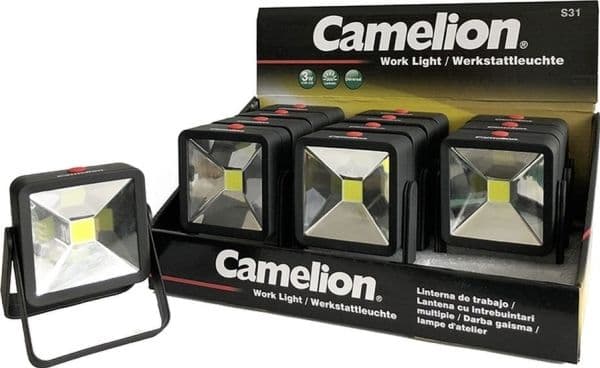 Lommelykt Camelion Flashlight COB LED, 3W, 200 lm, 4xAAA