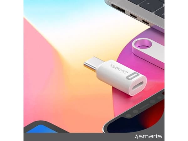 4smarts 540711, Lightning, USB-C, Vit