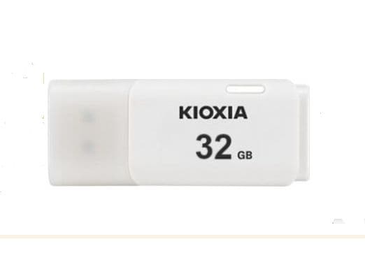 KIOXIA TransMemory U202 - USB flash-enhet - 32 GB - USB 2.0 - vit