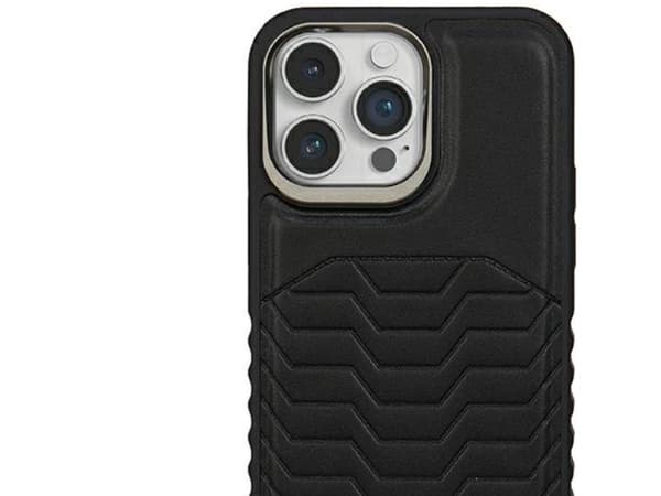 Etui Audi i syntetisk læder med MagSafe til iPhone 15 Pro Max - sort