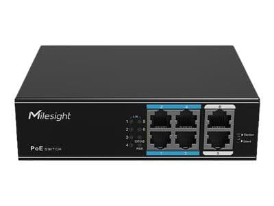 Milesight IoT 4-portars PoE-switch MS-S0204-EL