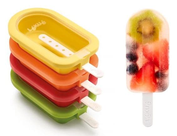 Lekue Iskremform sett med 4 - Blandet