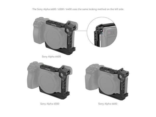 SmallRig 4337 half cage for Sony A6700/A6600/A6500/A6400