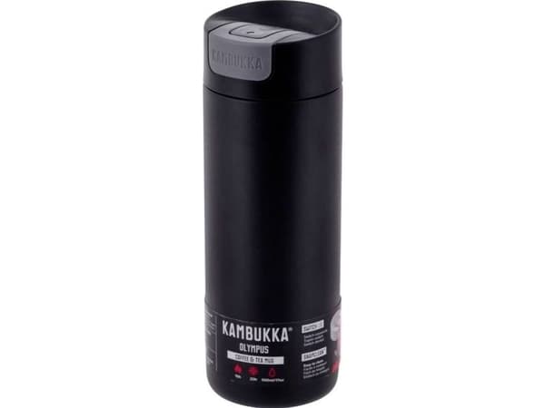 Kambukka Olympus lämpömuki 500ml - Matta musta