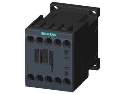 Siemens 3RT2017-1AP01, Kontaktor, Sort, Vekselstrøm, 231 g, 61,5 mm, 50 mm