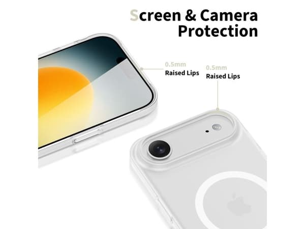 Tech-Protect MagFlex MagSafe-deksel til iPhone 17 Air - klar matt