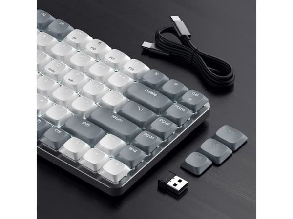 Satechi SM1 Slim Mechanical Backlit Keyboard - Nordic Layout