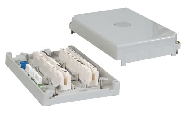 Ecolan LSA Minibox 201 C 20DA inkl. 2 x 10DA kopplingslist