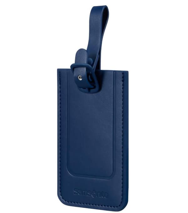 Samsonite Rectangle Luggage Tag X2, Midnight Blue