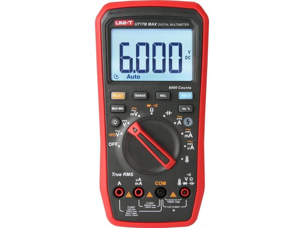 Uni-T True RMS UT17B MAX digitalt multimeter