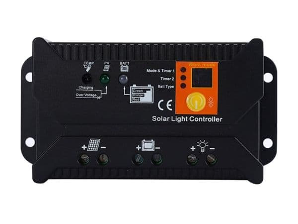 Azo solcelleladeregulator PWM SOL-20S 12/24 - 20A