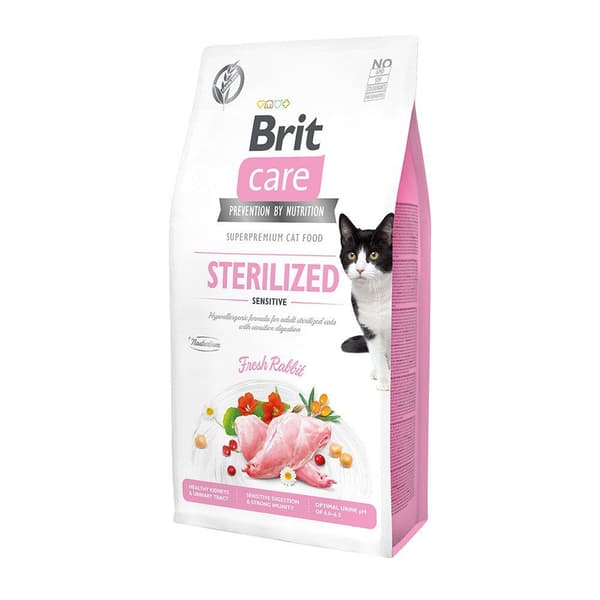 Brit Care Cat GF Sterilized Sensitive 7kg