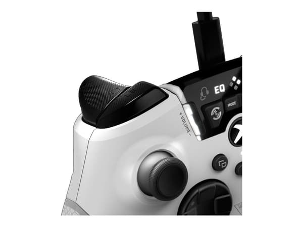 Turtle Beach Recon Controller - Spelkontroll - kabelansluten - vit - för Microsoft Xbox Series X, Microsoft Xbox One, PC, Microsoft Xbox Series S