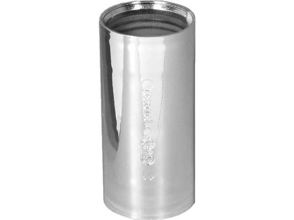 Purus muff 32 x 84 mm förkromad PP/TPE