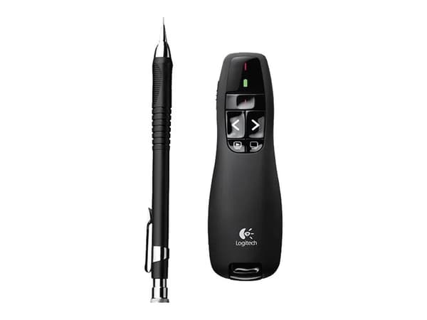 Logitech Wireless Presenter R400 - Kaukosäädin esitykseen - RF