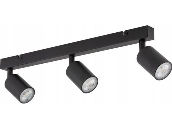TK Lighting spotlys TOP GU10 3x10W BK