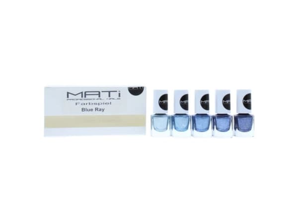 L’Oréal Paris Set Mati Blue Ray nagellack 5 st (5 ml)