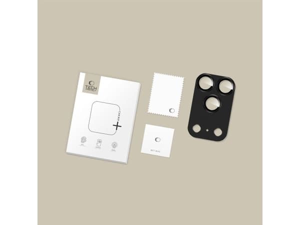 Tech-Protect Camfull Fit+ kameralock för iPhone 17 Pro Max - svart