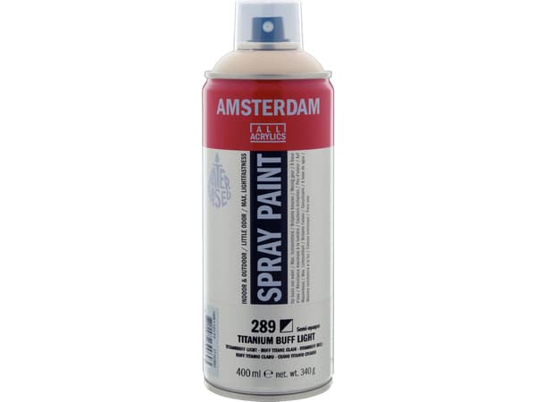 Amsterdam Spray Paint Titanium Buff Light 289
