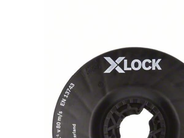 Bosch BAGSKIVE PLAST X-LOCK MEDIUM 125MM