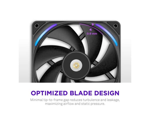 Nzxt Performance Fan F140X (musta, 140 mm)