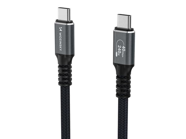 Wozinsky USB-C til USB-C-kabel 1,5 m svart