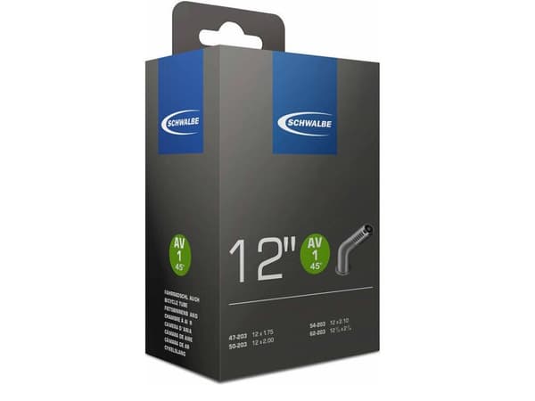 Schwalbe AV 1 sykkelrør 12"