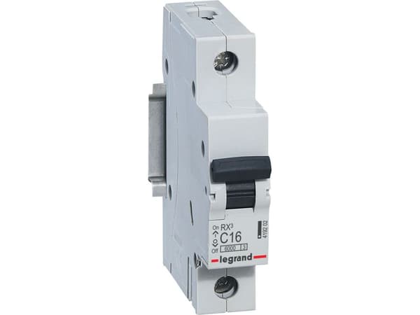Legrand RX3, Dvärgbrytare, Typ C, IP20, 210 - 250 V