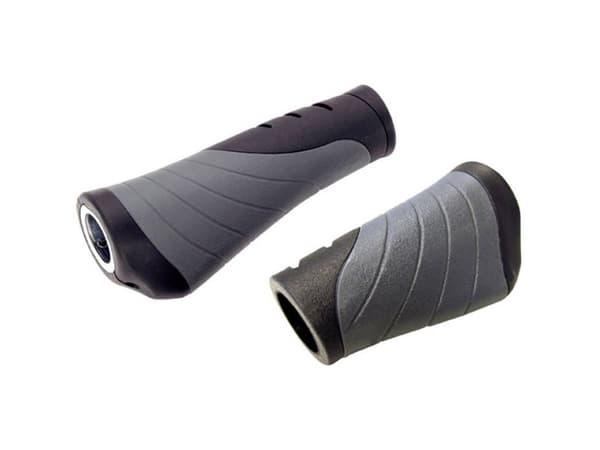 Point Allround D2 sykkelgrep 135/92 mm grå, sort